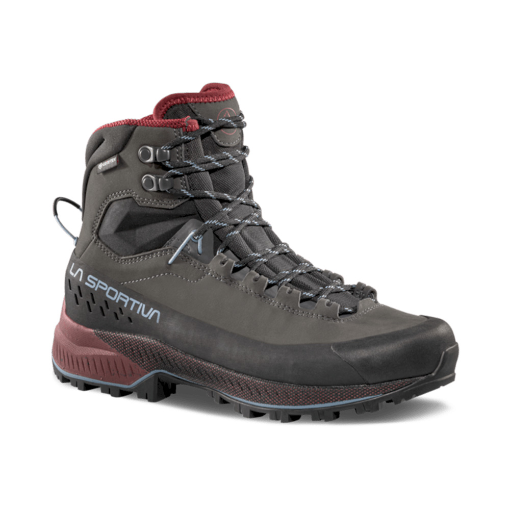 La Sportiva TX5 Evo Mid GTX Hiking Boot – Women's (Carbon/Redwood, EU38.5)